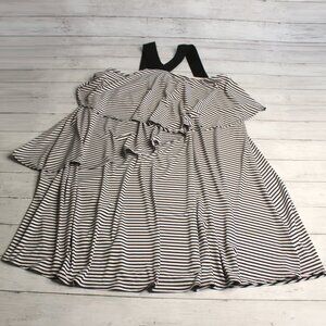 Lane Bryant Women's Layered Dress Plus Size 18 20 Beach Sundress